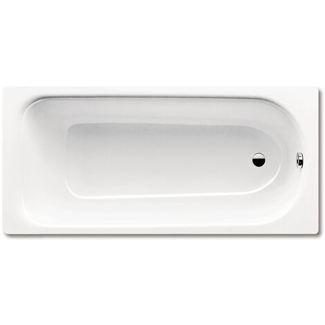 Kaldewei Saniform Plus Baignoire droite 170 x 75 cm en acier émaillé, Blanc alpin (112600010001)
