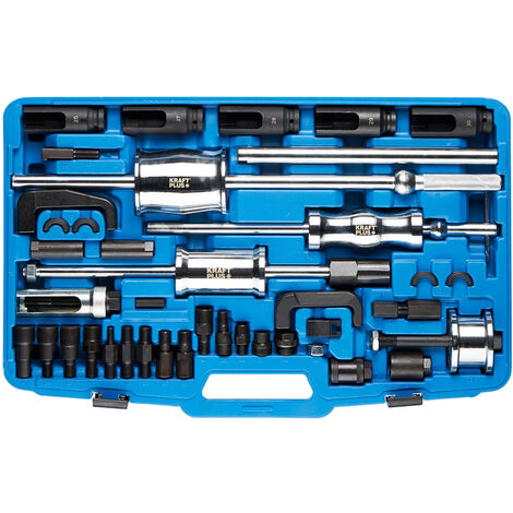KRAFTPLUS K.286-7601 Extracteur Démontage Injecteur Outil d'injection Diesel CDI pour Bosch Denso Siemens Delphi Mercedes Audi BMW