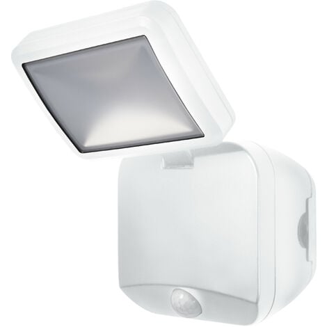 LEDVANCE Luminaires LED fonctionnant sur batterie: pour mur, Battery LED Spotlight Single / 4 W, 6 V, blanc froid, 4000 K, Matériau: Acrylnitril-Butadien-Styrol-Copolymer (ABS), IP54