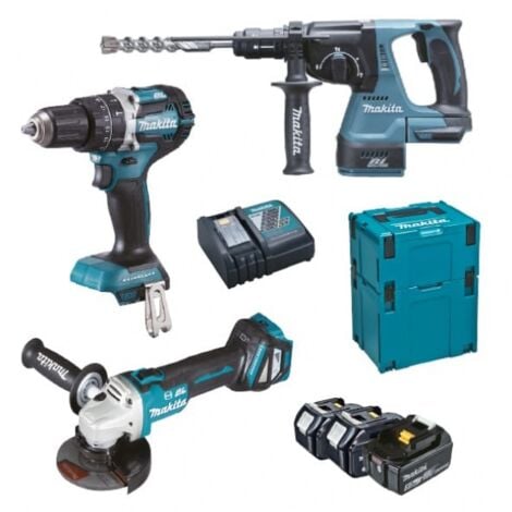 Makita DLX3119TJ 18 V Brushless Power Tool Set