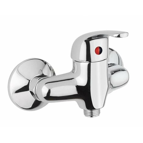 Mitigeur de douche extérieur avec raccordement entraxe 10 cm Damast 12087  Chromé