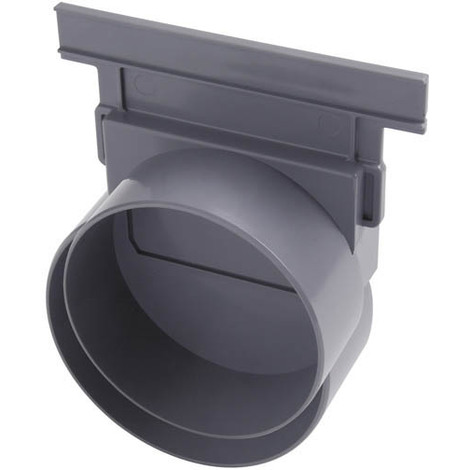 NICOLL Fonds/naissance d'extrémité ou latéral Ø100 gris