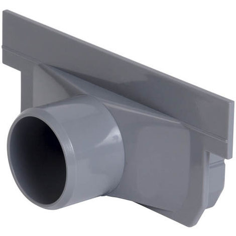 NICOLL Fonds/naissance d'extrémité ou latéral Ø40 gris