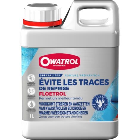 Owatrol Floetrol Additif Peinture Anti Traces de Reprise  Conditionnement: 1L