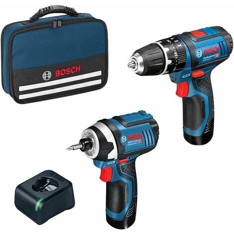 Pack Bosch GSB 12V-15 + GDR 12V-105