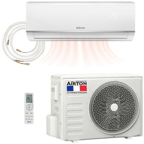 Pack pompe à chaleur réversible AIRTON - A poser soi-même - 2500W - Readyclim 4M