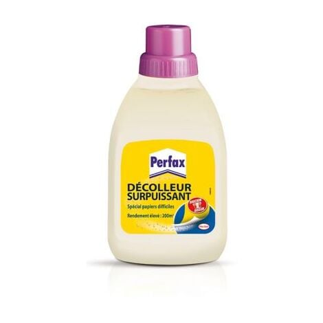 Perfax Décolleur Surpuissant pour tous types de papiers peints - Bidon de 500ml
