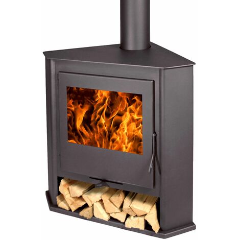 POÊLE D'ANGLE MOD. R6 TITANIUM 8 kw