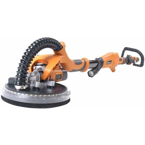 Ponçeuse à plâtre télescopique Evolution R225DWS avec 6 disques abrasifs