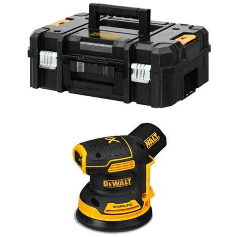 Ponceuse excentrique DEWALT DCW210NT 18V 125mm - machine nue + coffret Tstak