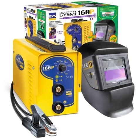 Poste de soudure Inverter GYSMI 160P - GYS - avec Masque LCD Techno 11 - 030435
