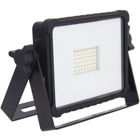 Projecteur LED Rechargeable 18W, IP54, 2100 Lumens, 6000 Kelvins, 4400 mAh, câble USB 1,5m