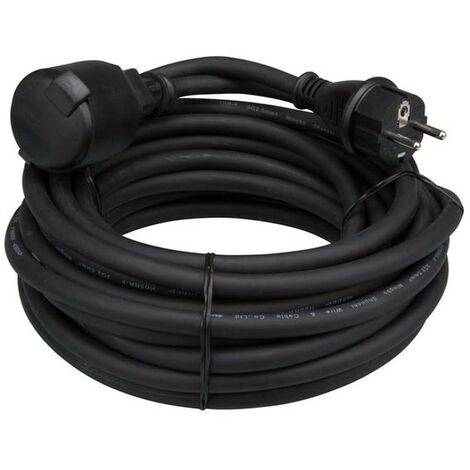 RALLONGE EN CAOUTCHOUC - 10 m - 3G2.5 EC10R25 RI9517