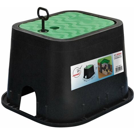 Regard de visite rectangulaire Jardibric 240 x 270 x 175 mm pour 1 électrovanne en Polypropylène