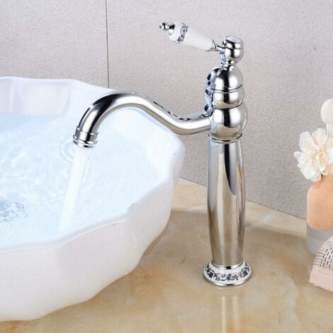 Robinet de lavabo rétro à 360° - En laiton