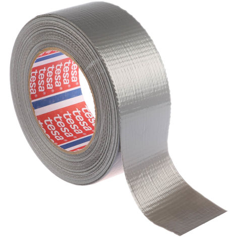 Ruban adhésif RS PRO, argent, toilé PE, 48mm x 50m, 4,3 N/cm ( Prix pour 1 )