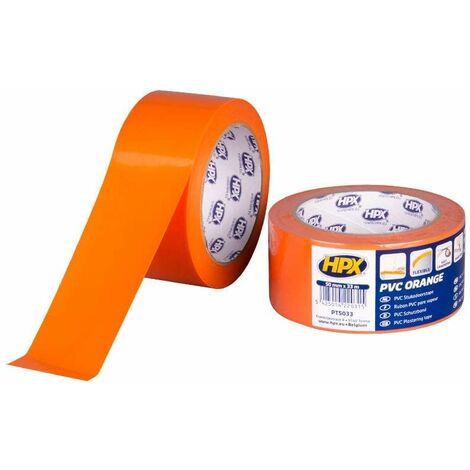 Ruban PVC pare vapeur orange PREMIUM, 50 mm x 33m HPX