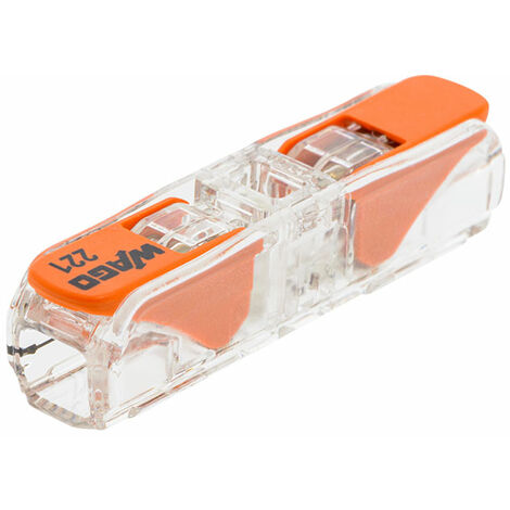 Sachet de 25 bornes 2 entrées en ligne S221 - WAGO