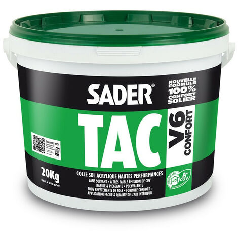 SADER TAC V6 CONFORT PVC  20KG