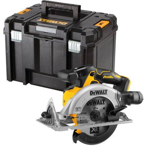 Scie circulaire 165 mm XR 18V DEWALT + coffret Tstak - DCS565NT-XJ