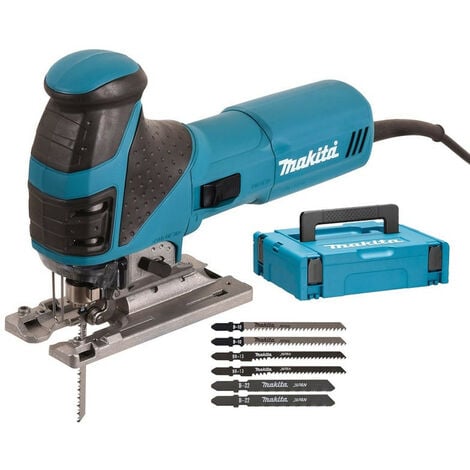 Scie sauteuse MAKITA 4351FCTJ 720W + 6 lames en coffret