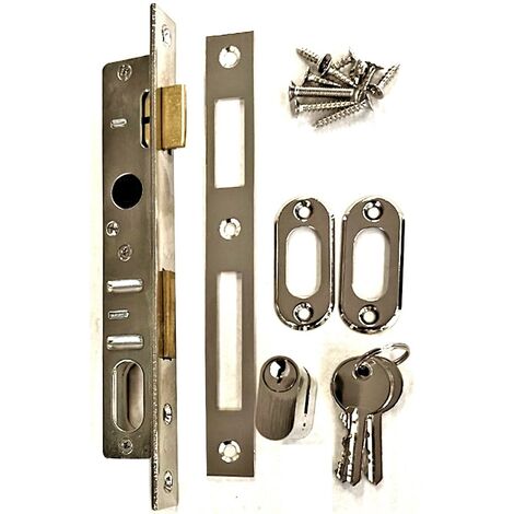 Serrure monopoint Axe 15 mm encastrer + Gâche Klose besser