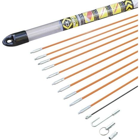 Set de tiges pour tire-câble Mighty-Rod, 10 mètres C.K. T5410