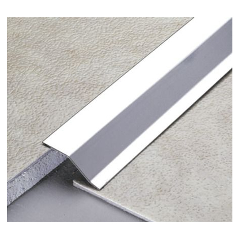 Seuil adhésif inox rattrapage niveau 10/15 3M BRICOLAGE - 0.93 m - 64.58.02