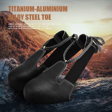 Surchaussures De Sécurité À Bout En Acier Unisexe Antidérapantes Couvrant Les Couvre-Chaussures De Protection De L'industrie Universelle Taille Eur 36-46 MINKUROW