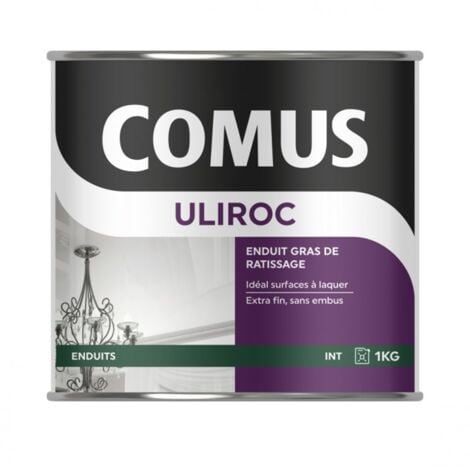 ULIROC 1 KG Enduit gras Haute Dureté pour finitions laquées très soignées - COMUS