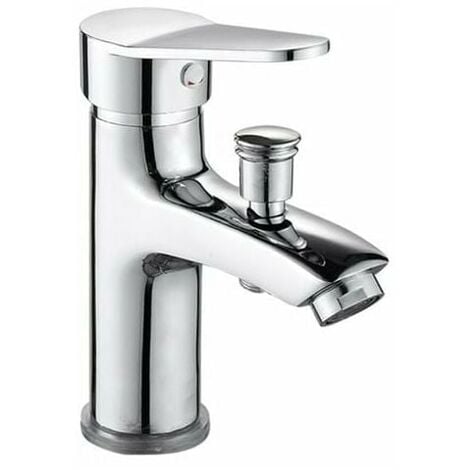 Ulisem Mitigeur de douche Robinet de douche robinet monotrou à double usage chaud et froid Alliage