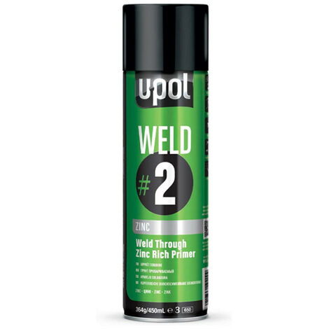 UPOL - Apprêt soudure à base de zinc 450ml - WELD/AL