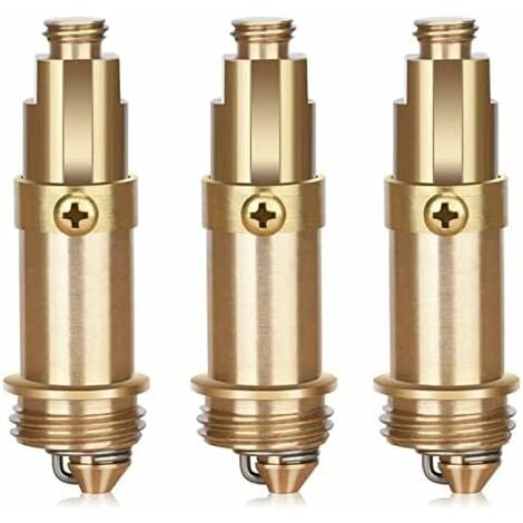 Vanne de vidange escamotable Bouchon à Ressort en Laiton pour Salle de Bain et Cuisine