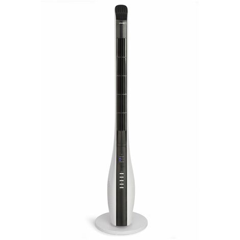 Ventilateur colonne oscillant LIVOO DOM409 40W 3 vitesses H110cm blanc