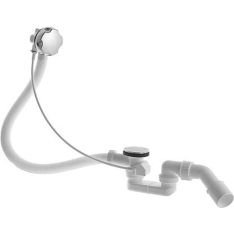 Vidage baignoire DURAVIT 40x8x40 cm latéral