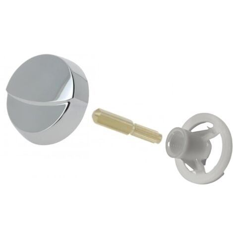 Volant ABS chromé pour vidage baignoire Vidhoobain NICOLL