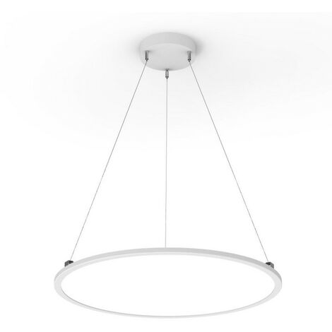Xanlite - Plafonnier LED rond suspendu - cons. 48W - 4000 lumens - Blanc neutre - Extra plat - PA4000ANW